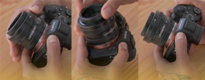 美国lensbaby sol 22/45mm单反微单相机移轴镜头虚幻梦幻散景街拍_vip